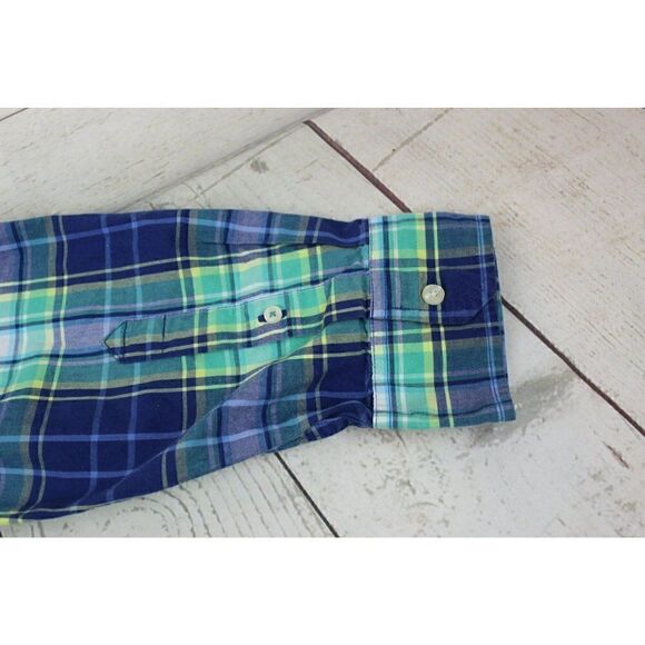 🦅 AE Men's XXL Athl. Fit Button Plaid Shirt - Picture 6 of 7